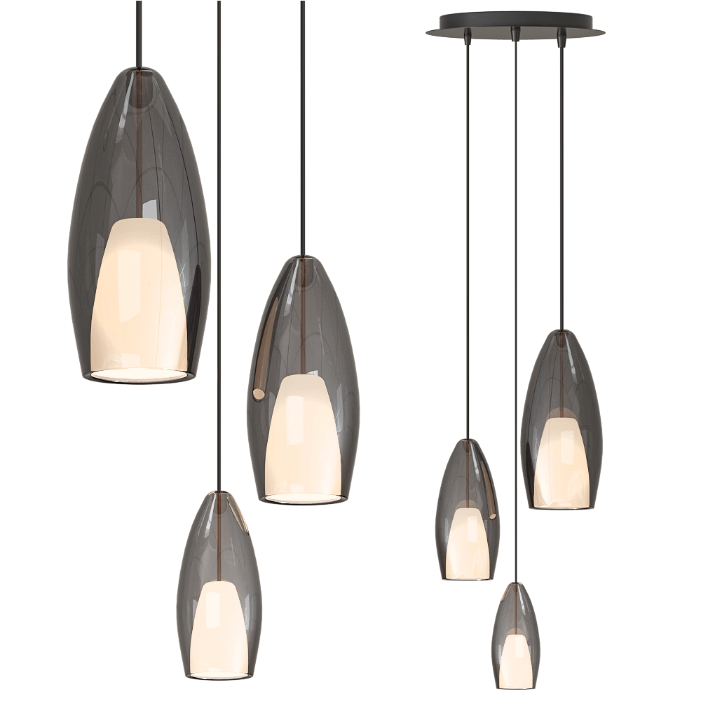 Cangini & Tucci - Ceiling lamp Flute 3 3D Model