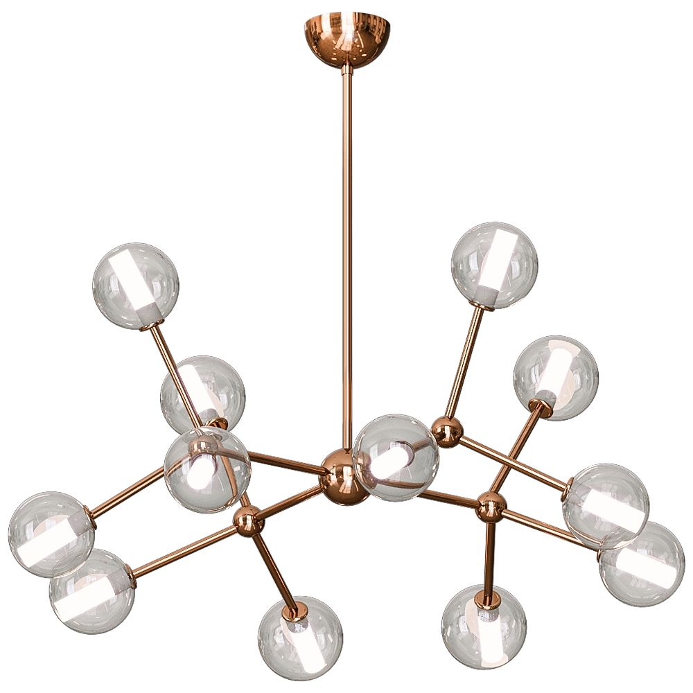 Cangini & Tucci - Ceiling lamp Mirea 4 3D Model