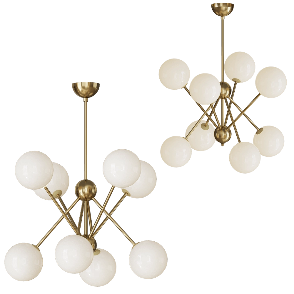 Cangini & Tucci - Ceiling lamp Scarlett 4 3D Model