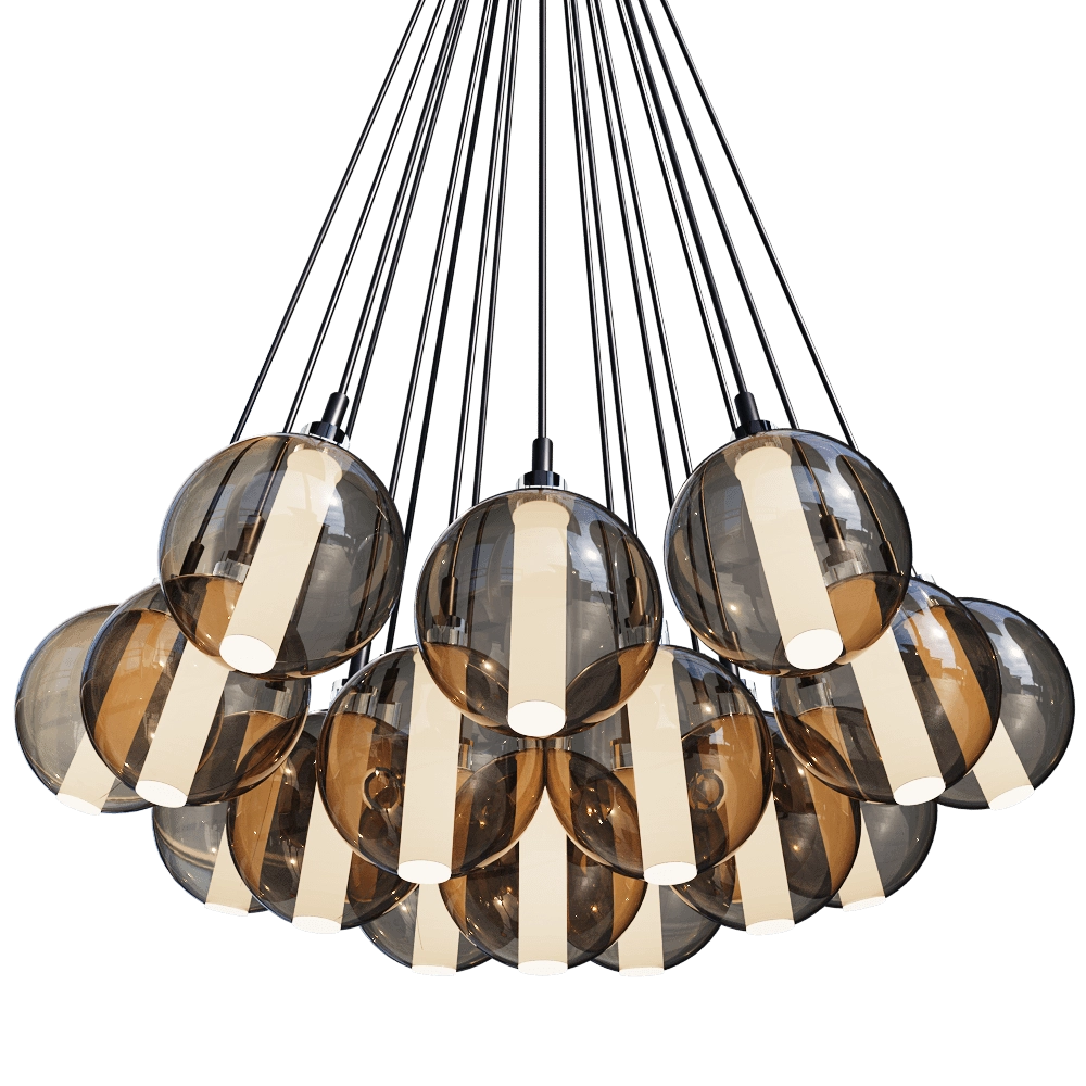 Cangini & Tucci - Pendant lamp Eclisse 1292.19L 3D Model