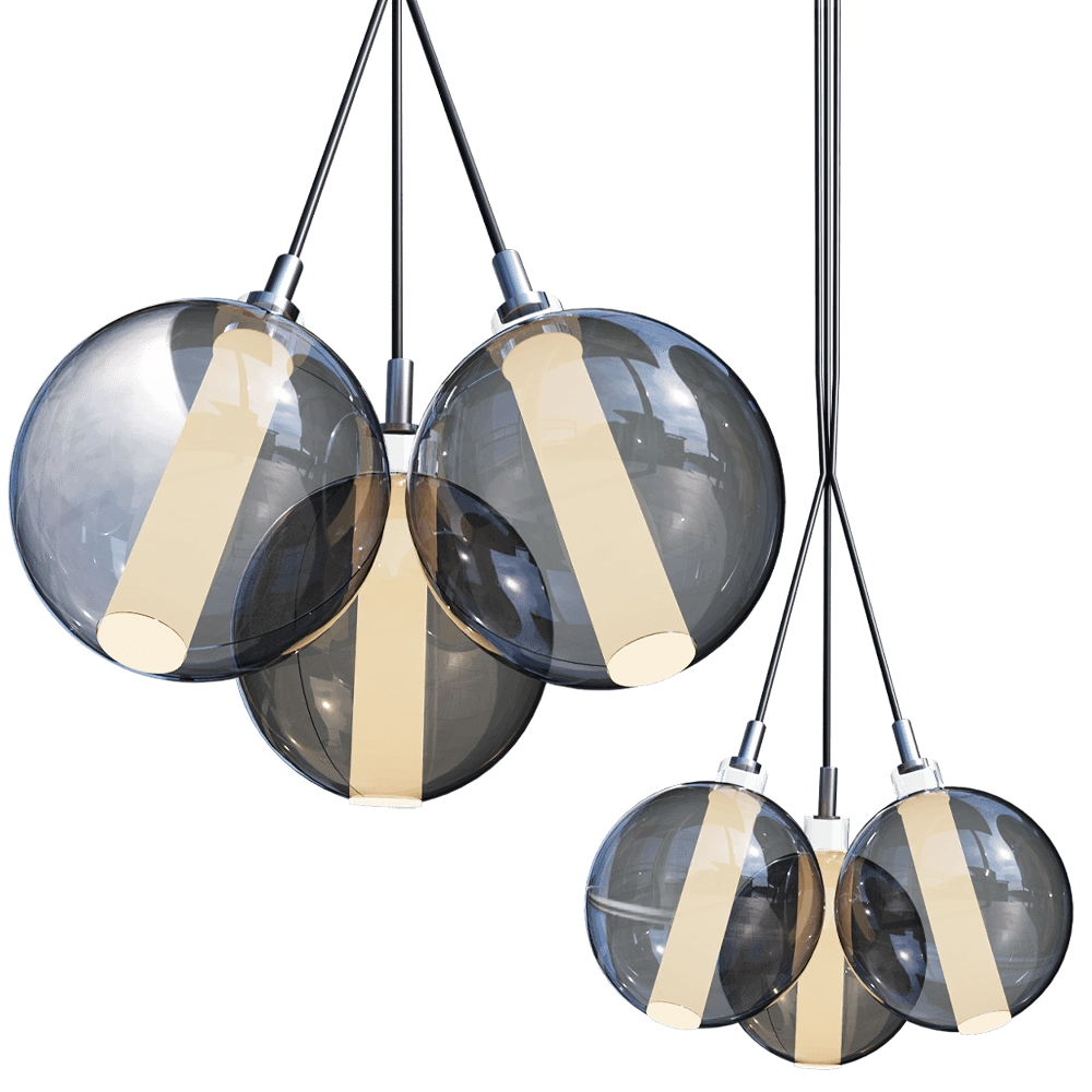 Cangini & Tucci - Pendant lamp Eclisse 1292.3L 3D Model