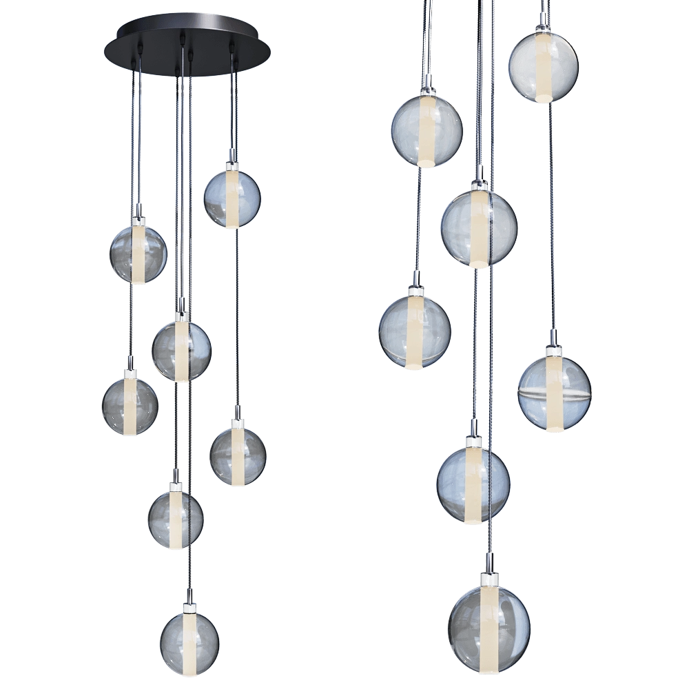 Cangini & Tucci - Pendant lamp Eclisse 1299.7L 3D Model