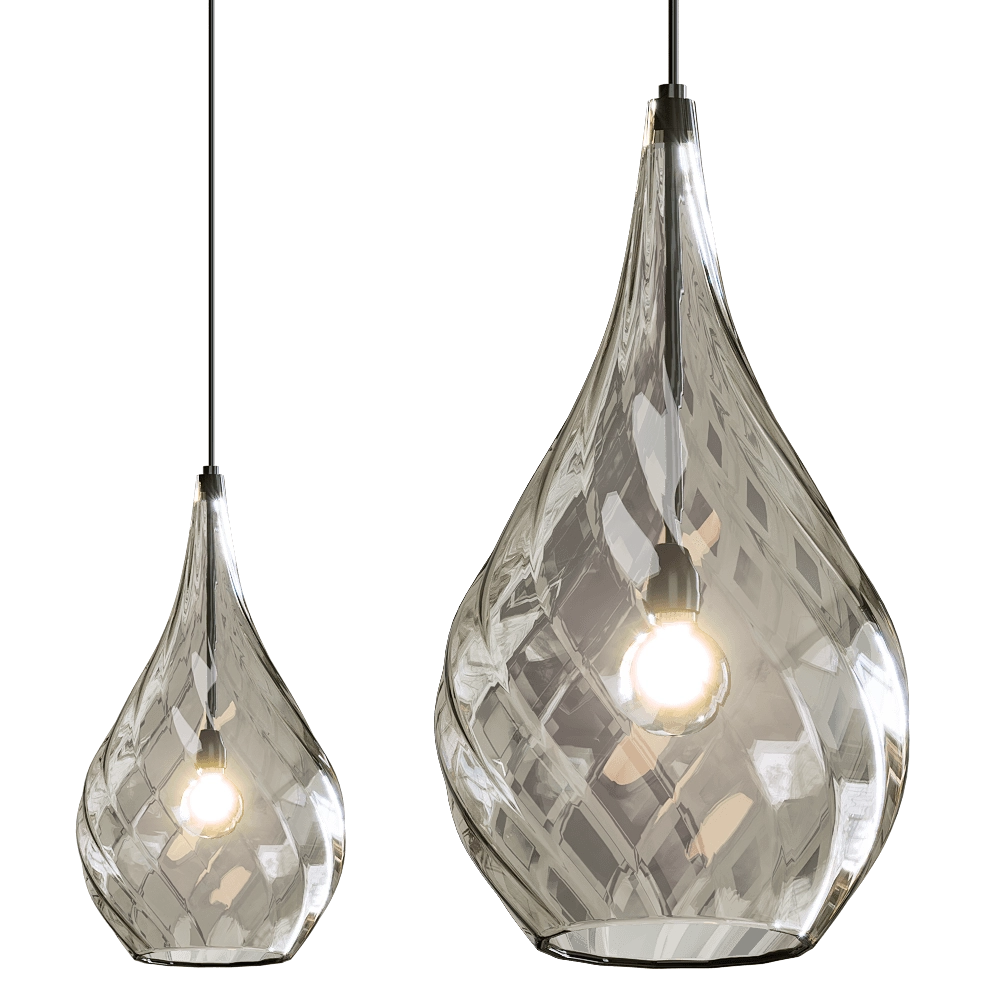 Cangini & Tucci - Pendant lamp LACRIMA 3D Model