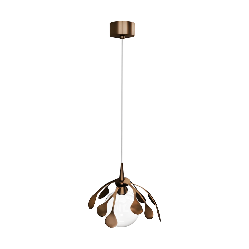Cangini & Tucci - Pendant lamp Vegetal PILEA 1603.1L 3D Model
