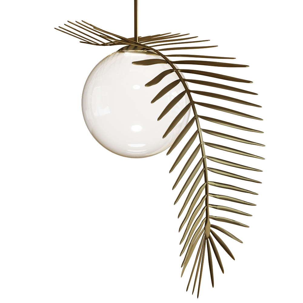 Cangini & Tucci - Pendnat lamp Vegetal PALMA 1604.1L 3D Model