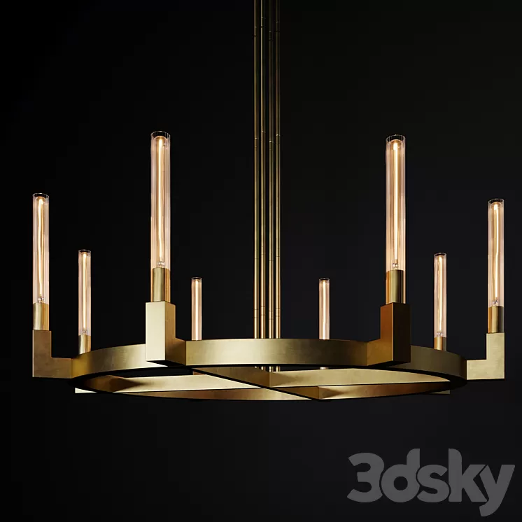 CANNELE ROUND CHANDELIER 3D Model