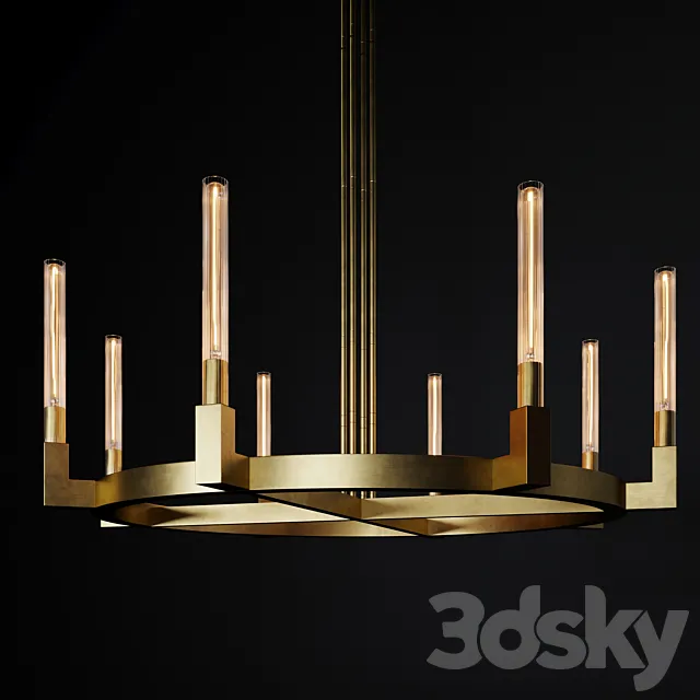 CANNELE ROUND CHANDELIER 3DModel