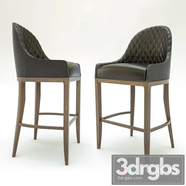 Cannes Sgabello Stool 3D Model Free