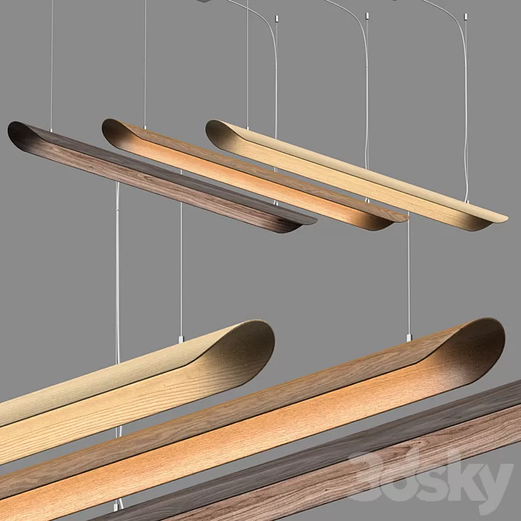 Canoe Lamp by Studio Vayehi 3D Model Free