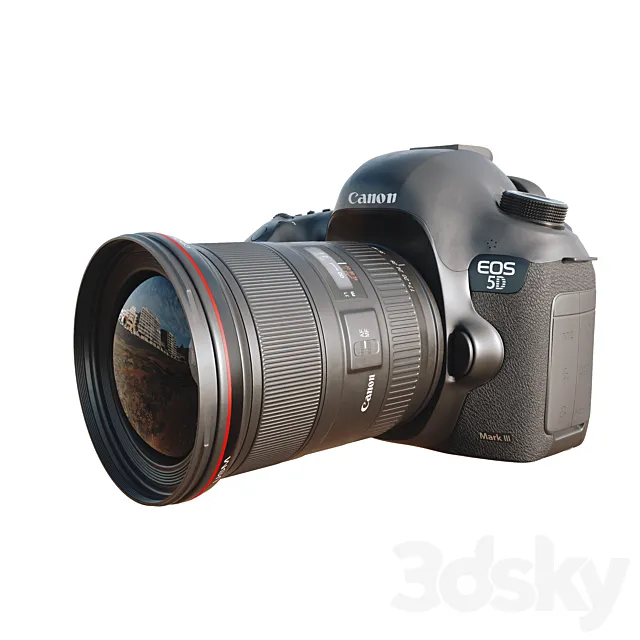 Canon EOS 5D Mark III Camera 3DModel
