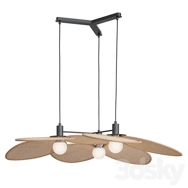 Canopee pendant lamp by La redoute 3D Model
