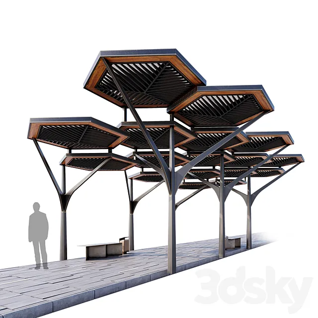 canopy 3D Model