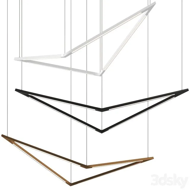 Canopy Brid by Koncept Pendant Lamp 3D Model