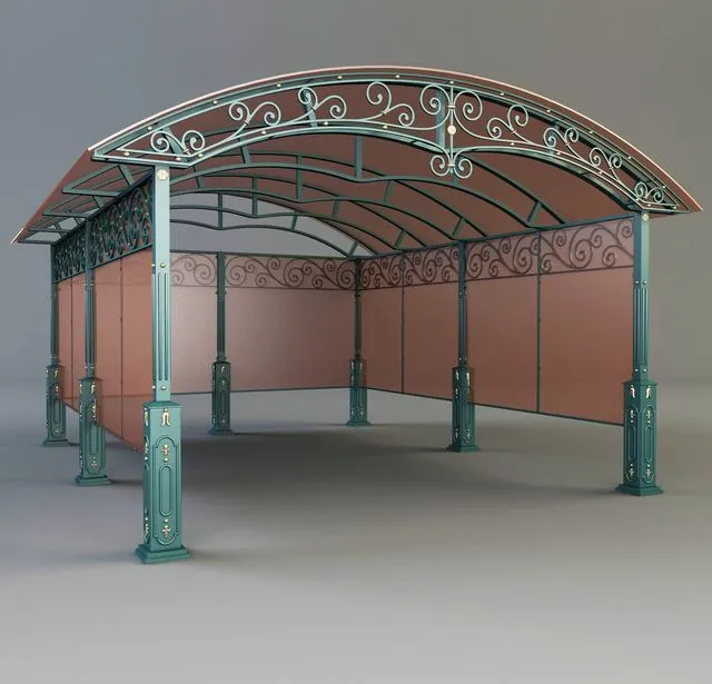 Canopy for a car 3D Model