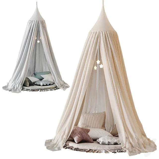 Canopy for childrens room 3D Model