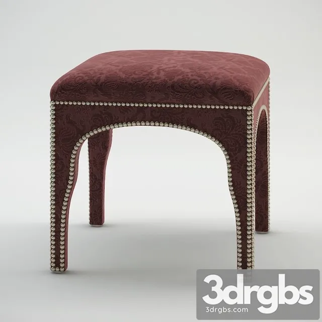 Canter Ottoman Centure Furniture 3D Model Free