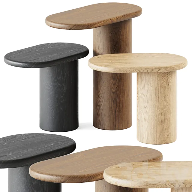 Cantilever L and S Side Table by Scapin Collezioni _ Side table 3D Model