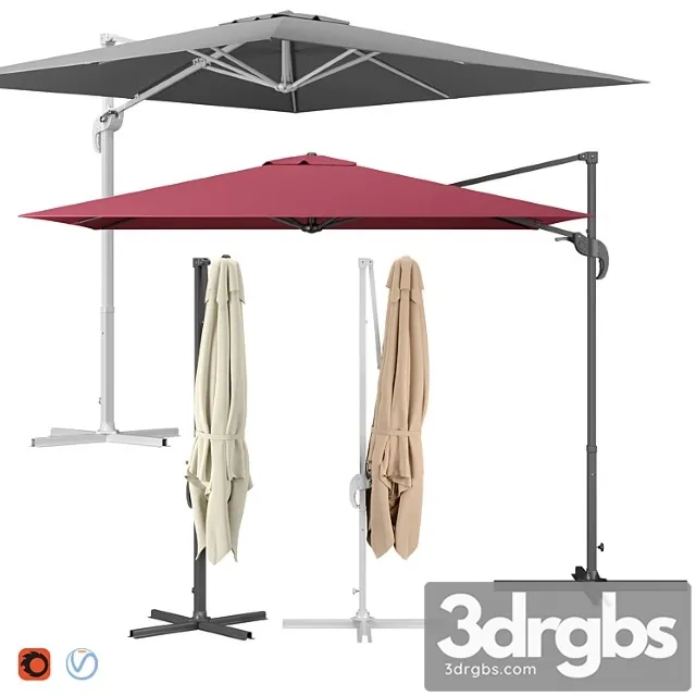 Cantilever parasol 3D Model Free