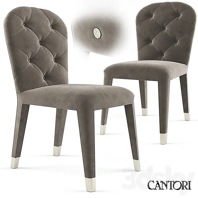 Cantori Liz chair 3D Model