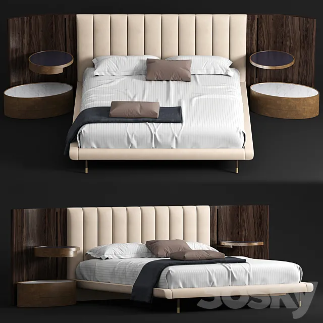 Cantori mirage bed 3DModel