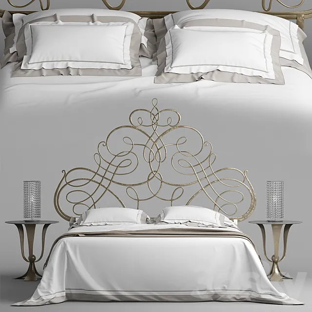 Cantori PASCIÀ Bed 3DModel