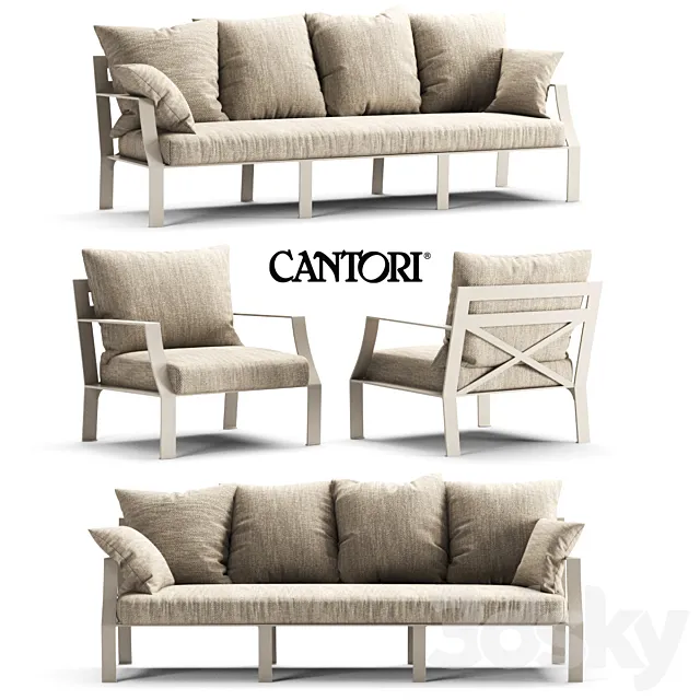 Cantori Re Sole 3D Model