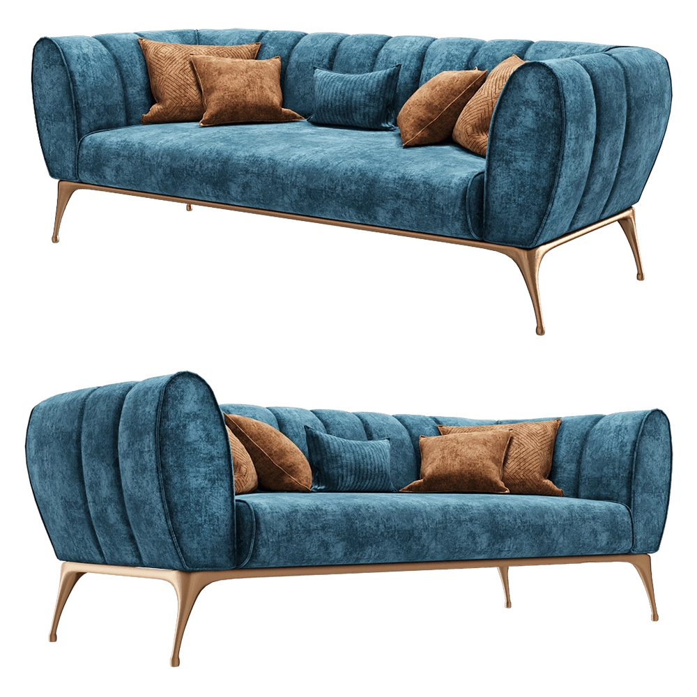 Cantori - Sofa Iseo 3D Model