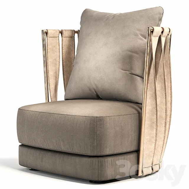 Cantori Twist ArmChair 3DModel