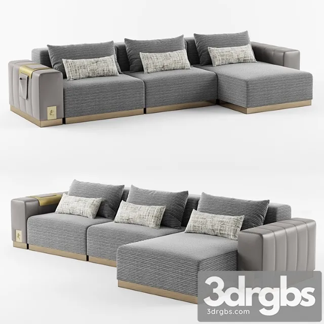 Cantori vietri sectional leather sofa 2 Free Download