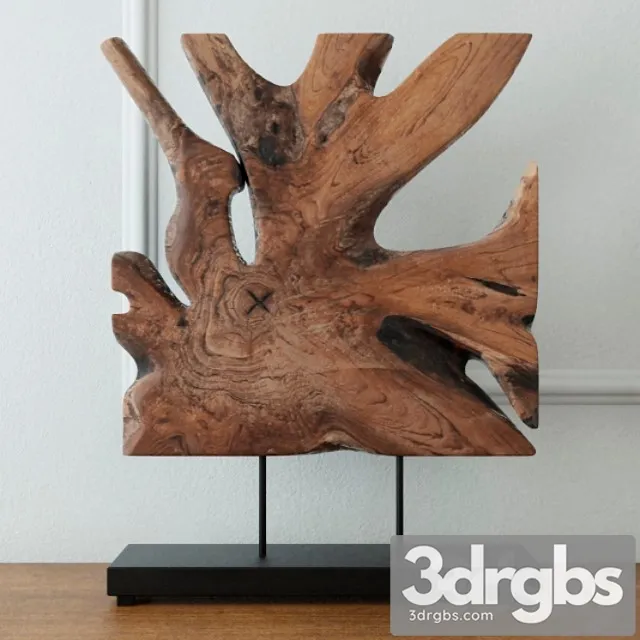 Canyon Art Wood Decor Jeffan 3D Model Free