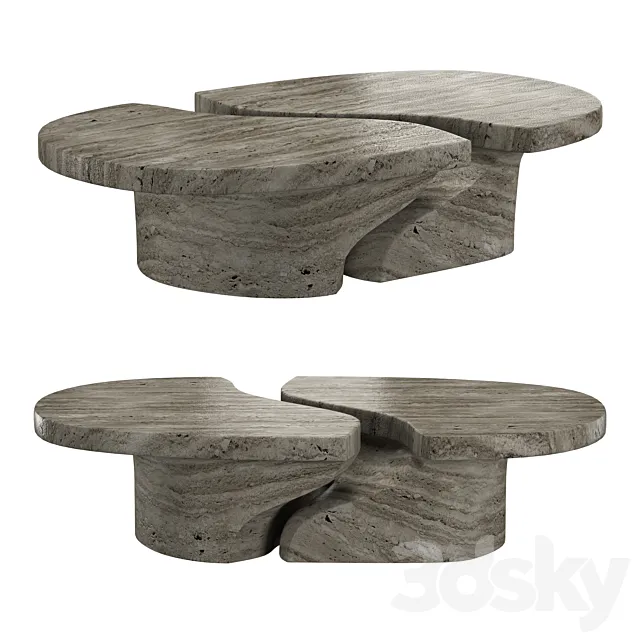 CANYON COFFEE TABLE 3D Model