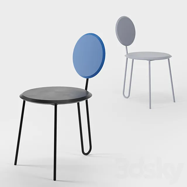 Cap Chair by HIS 3D Model