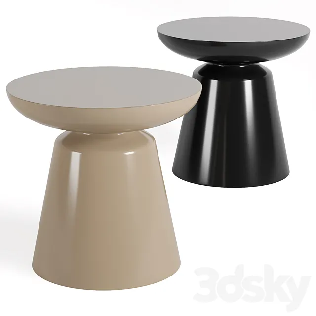 Cap side table 3D Model