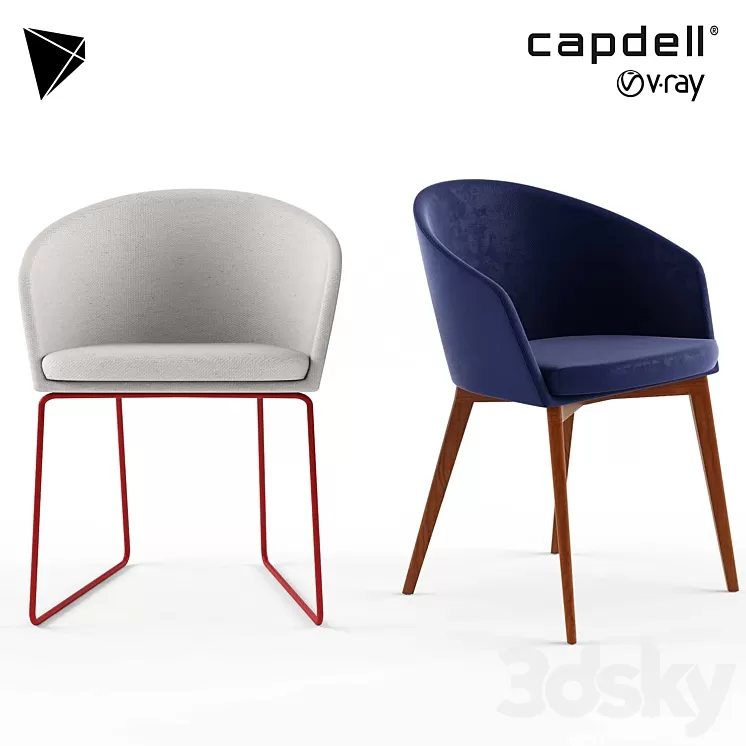 Capdell Moon 663PTN \/ 663MD4 3D Model