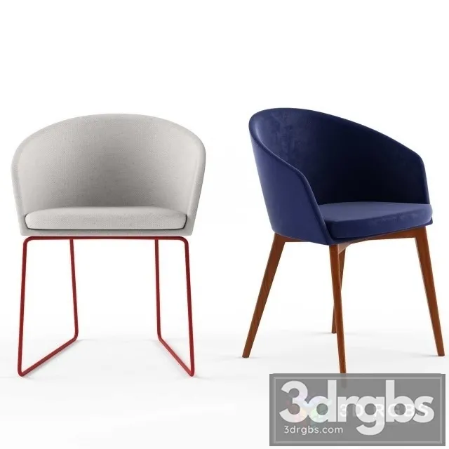 Capdell Moon Chair 3D Model Free