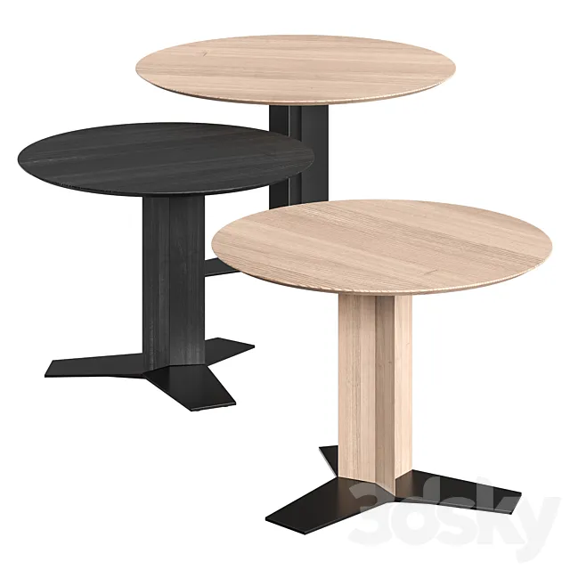 Capdell Tri-Star Coffee Tables 3DModel