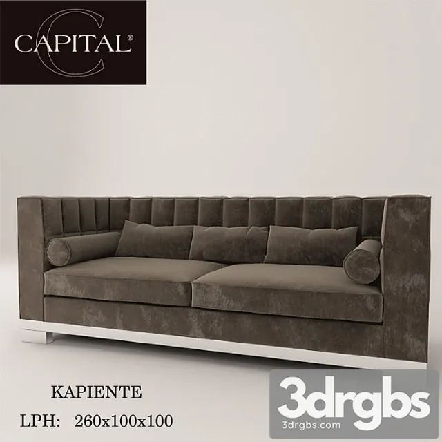 Capital 1 3D Model Free