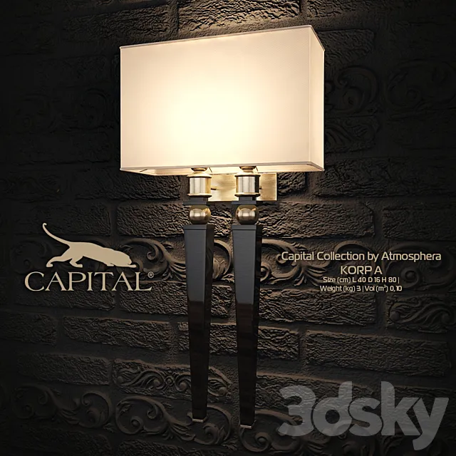 Capital Collection by Atmosphera KORP A 3D Model