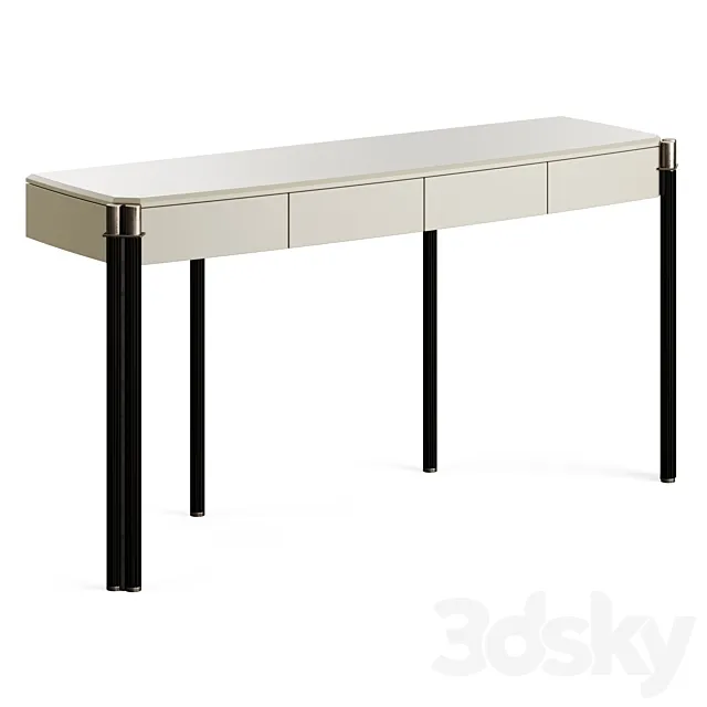 Capital Collection Console With Drawers Mayfair 3DModel