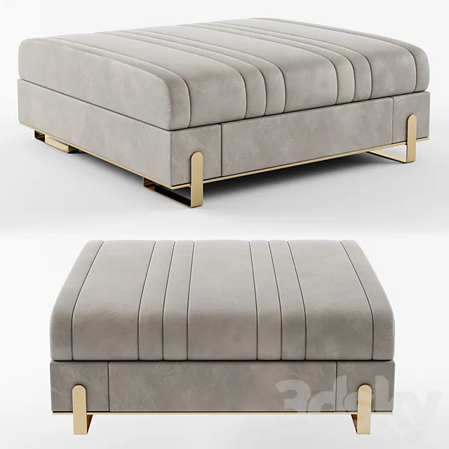 Capital Collection GRAND Pouf 3D Model