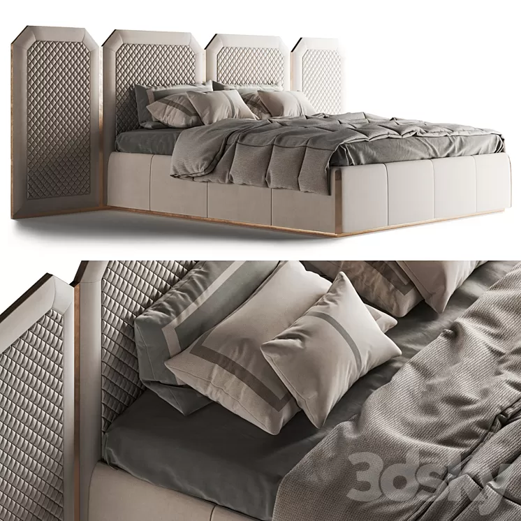 Capital Collection Orion XL Bed 3D Model