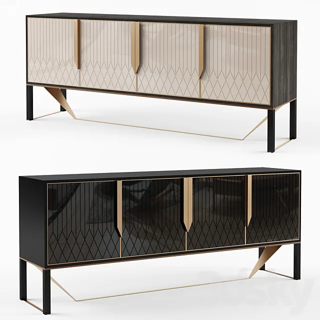 Capital Collection PRISMA Sideboard 3DModel