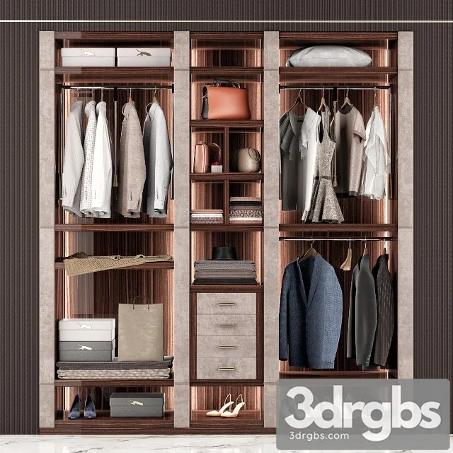 Capital Collection Wardrobe Venere 3D Model Free