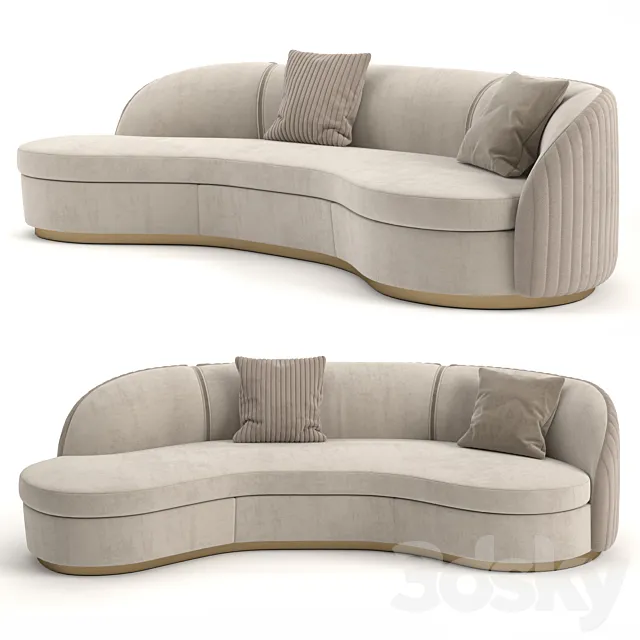 Capitalcollection Otium sofa 3D Model