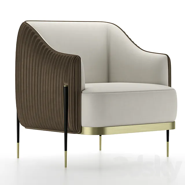 Capitol Collection Oxford Armchair 3DModel