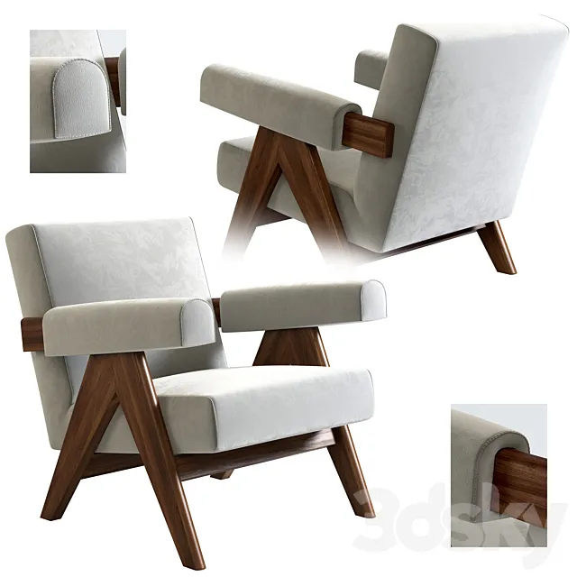 Capitol Complex easy armchair 3DModel
