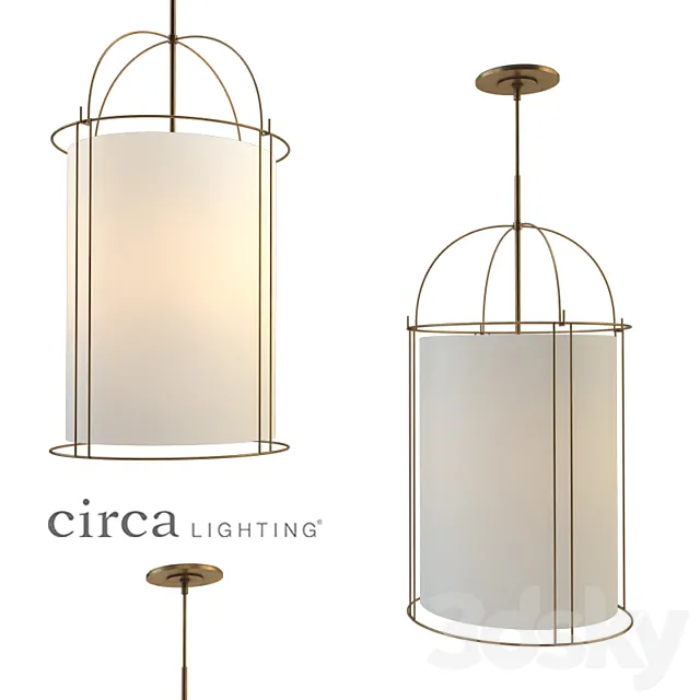 Capitol Narrow Lantern 3D Model