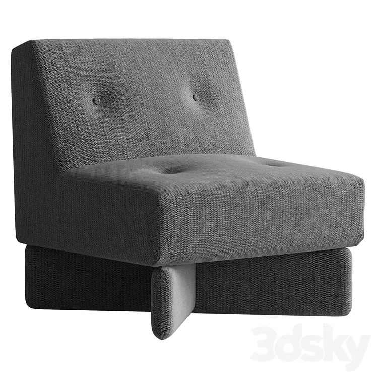 Capitole Armchair 3D Model