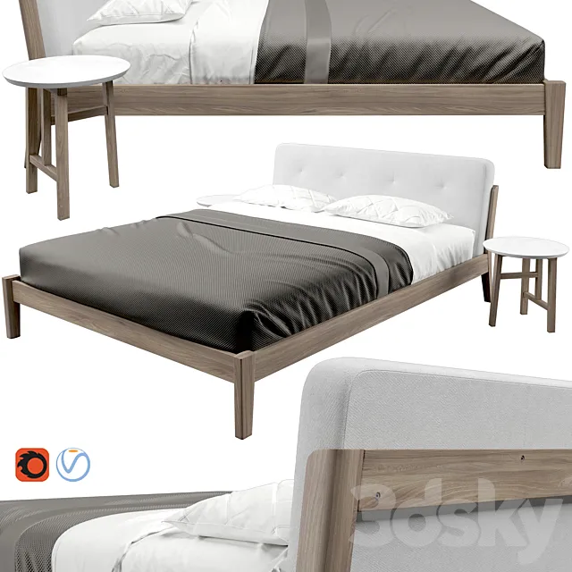 Capo Bed By De La Espada 3DModel