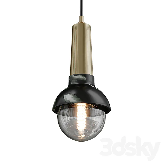 Capped pendant 3D Model